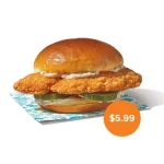 Popeyes Classic Flounder Fish Sandwich – Price, Calories